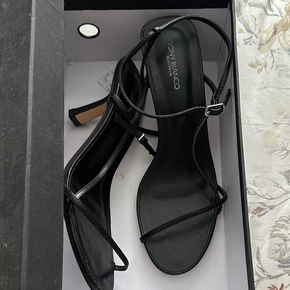 Tony Bianco Elegant Black Heels
